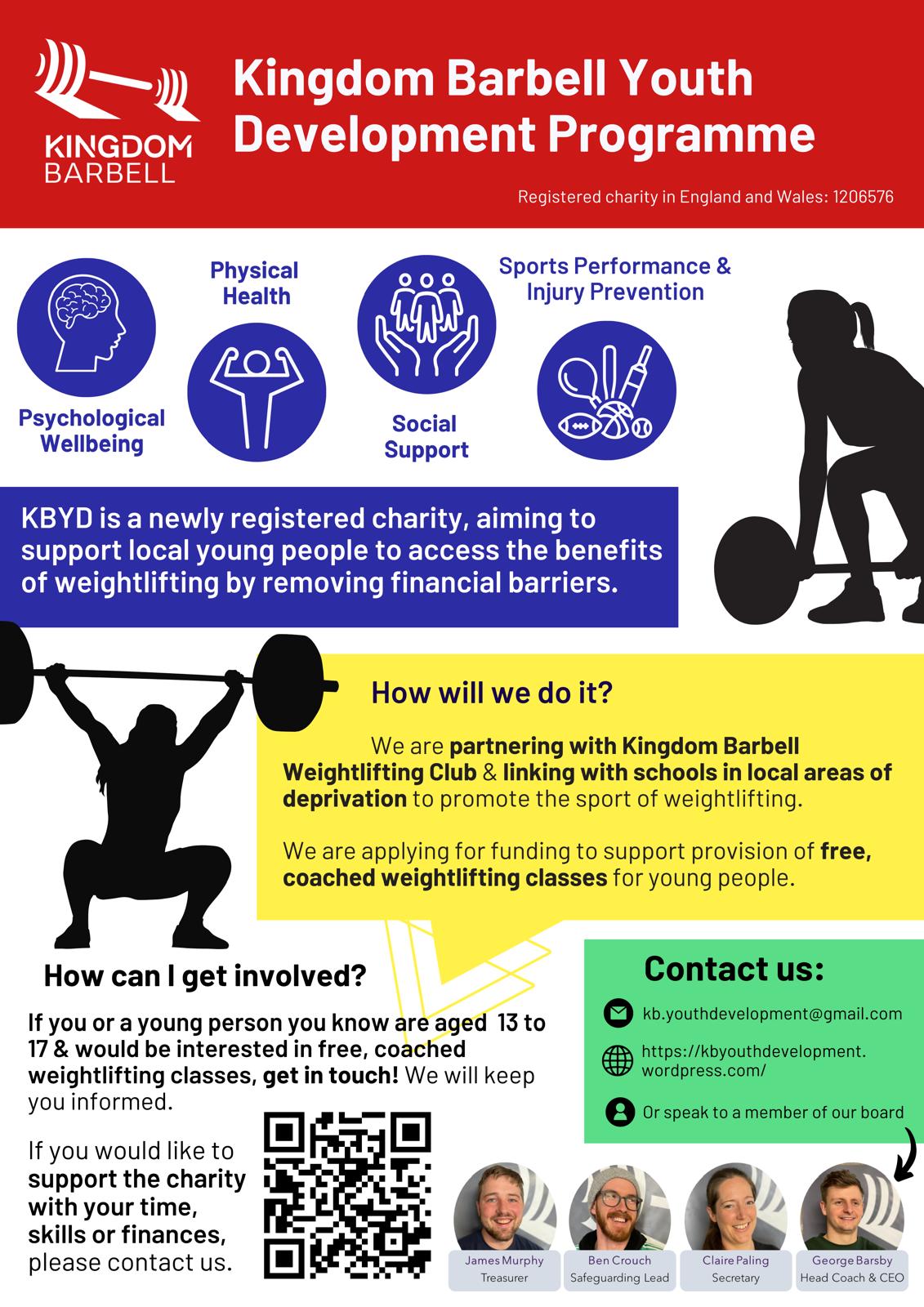 Olympic weightlifting charity